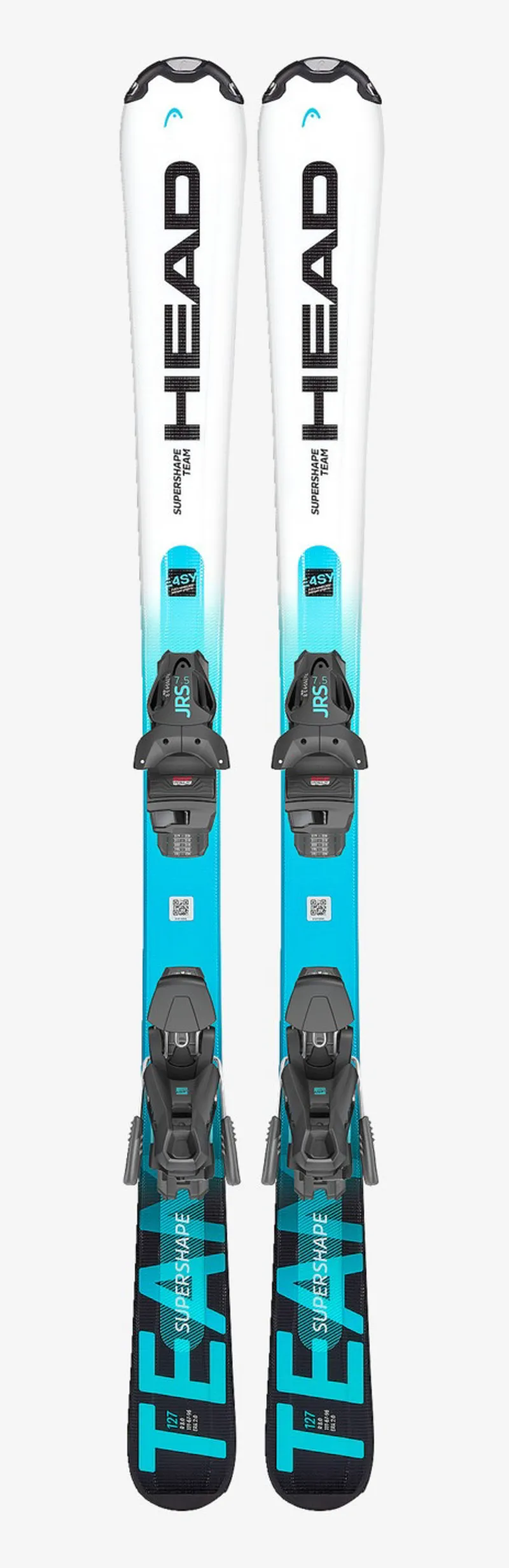 2024 Head Supershape Team Easy JRS Juniors Skis + JRS 7.5 GW